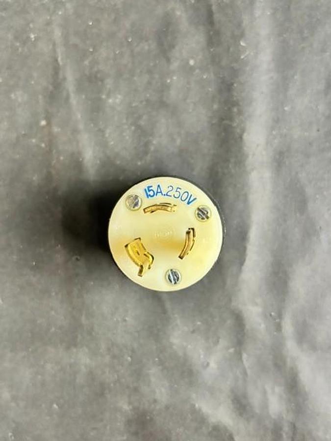 Used LEVITON 4570-C TWIST-LOCK PLUG