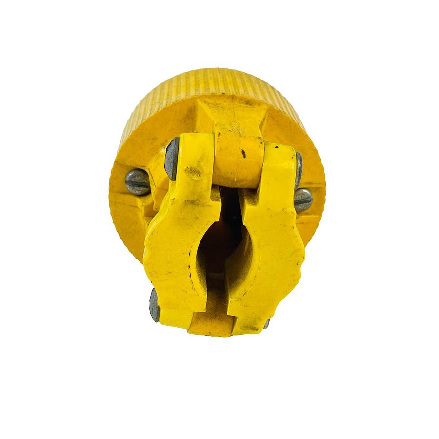 Used PASS & SEYMOUR L630P TWIST LOCK MALE PLUG 30A 250V REFURBISHED EXCELLENT