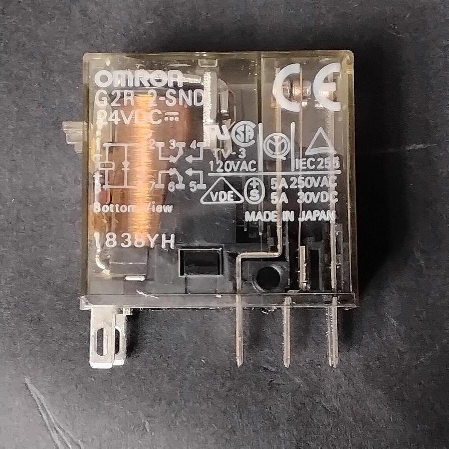 Used OMRON G2R-2-SND RELAY 24 VDC ($8 OBO)