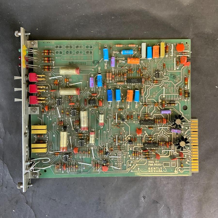 Used BENTLY NEVADA PWA 90101-02 REV.J DUAL VIBRATION MONITOR ($120 OBO)