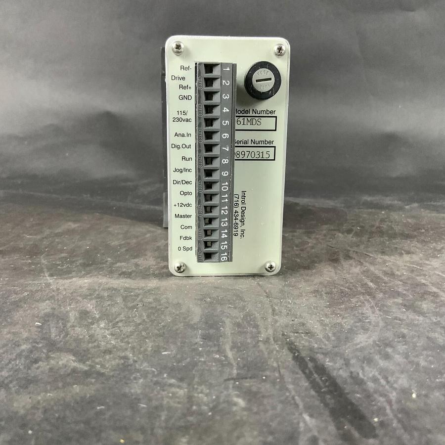 Used INTROL DESIGN 61MDS MOTOR SPEED CONTROLLER ($50 OBO)