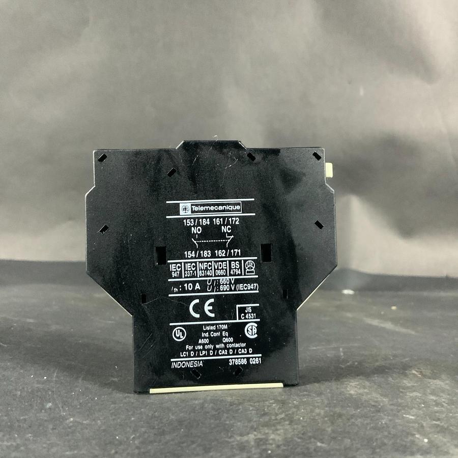 Used TELEMECANIQUE LA8DN11 CONTACT BLOCK ($20 OBO)