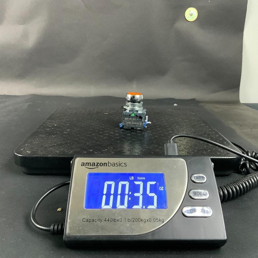 Used ALLEN BRADLEY 800F-Q10 SERIES A ORANGE PUSH BUTTON ($25 OBO)
