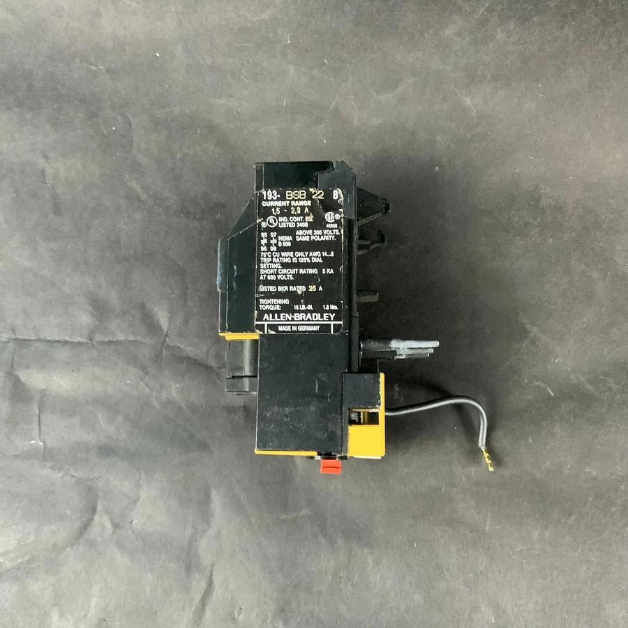 Used ALLEN BRADLEY 193-BSB22 B OVERLOAD RELAY ($10 OBO)