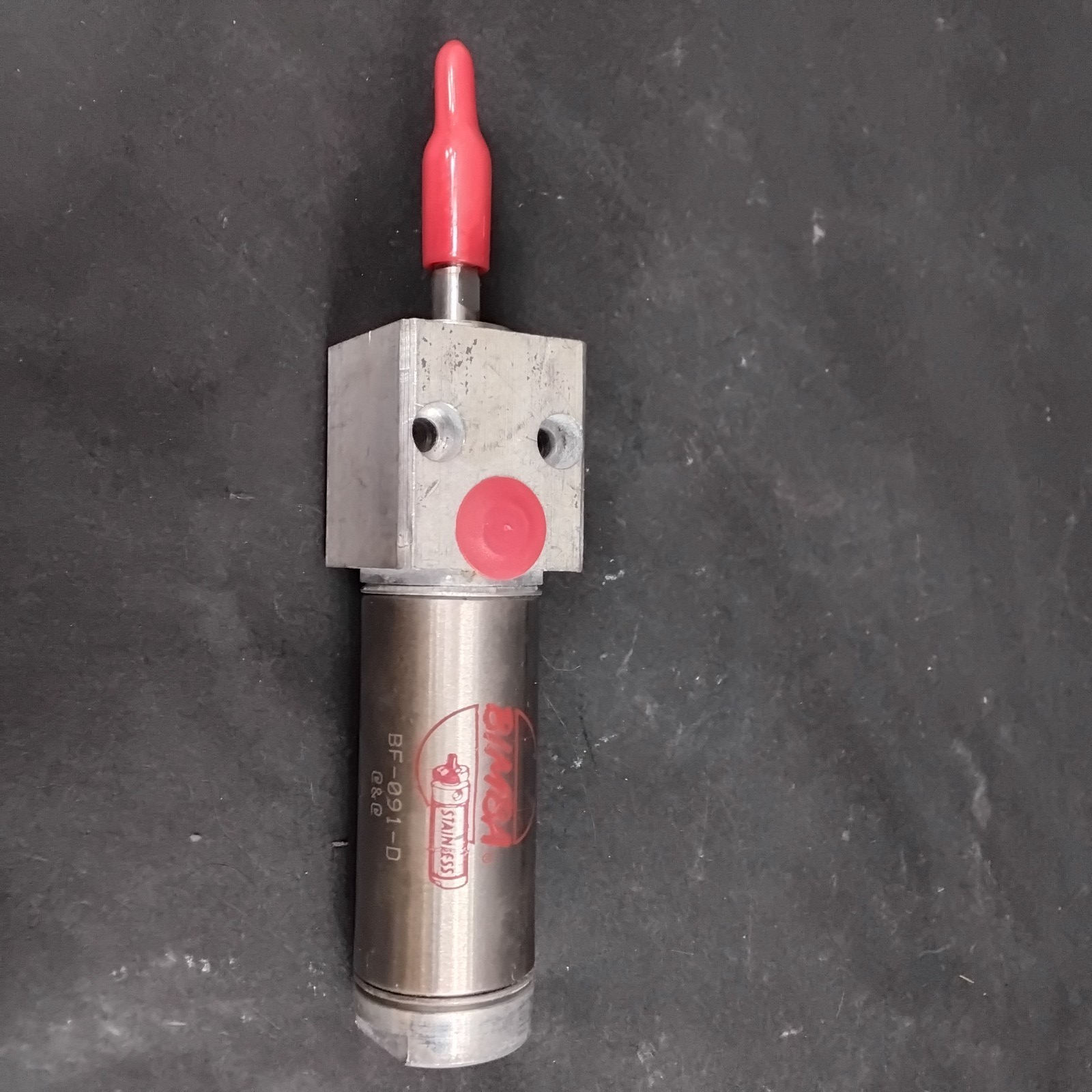 Used BIMBA BF-091-D PNEUMATIC CYLINDER ($15 OBO)