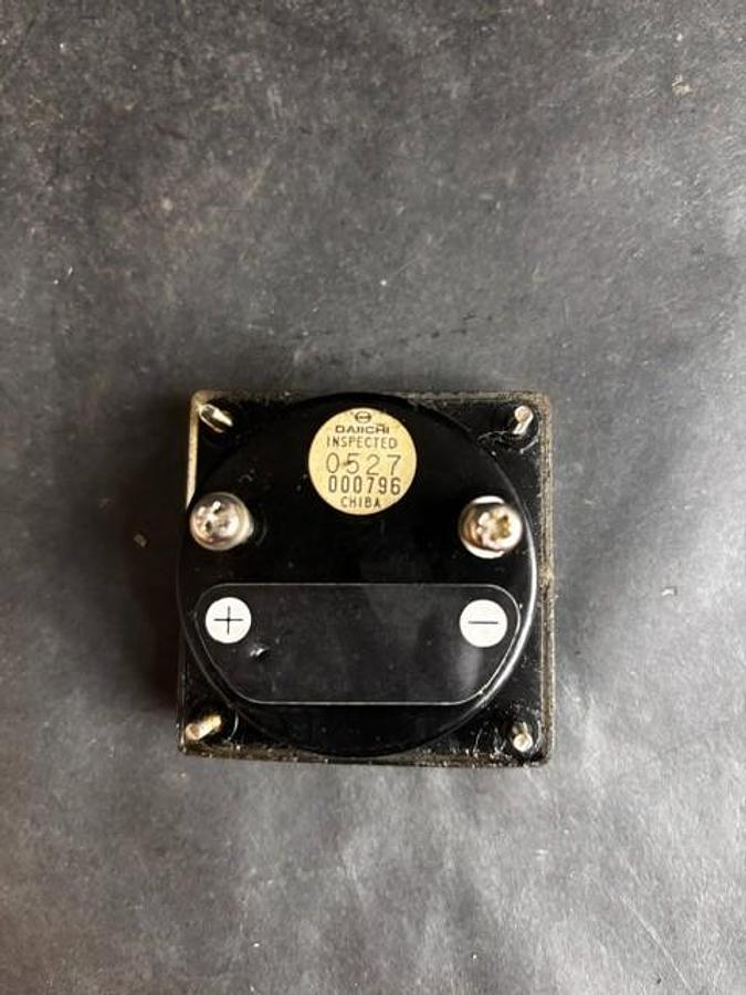 Used DAIICHI JIS-C-1102 PANEL METER 0-150 ($18 OBO)
