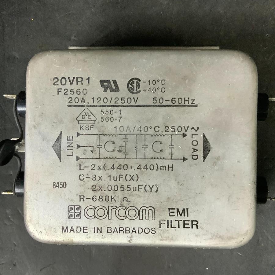 Used CORCOM 20VR1 EMI FILTER ($15 OBO)