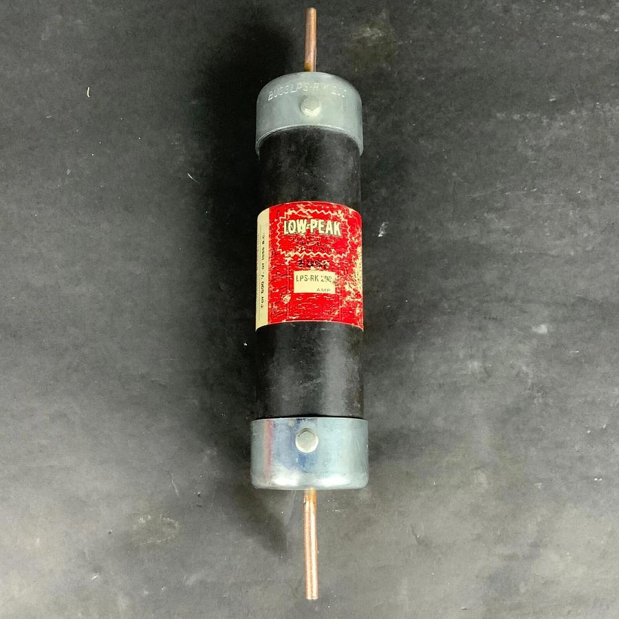 Refurbished BUSSMANN LPS-RK-200 LOW PEAK FUSE ($21 OBO) - REFURBISHED