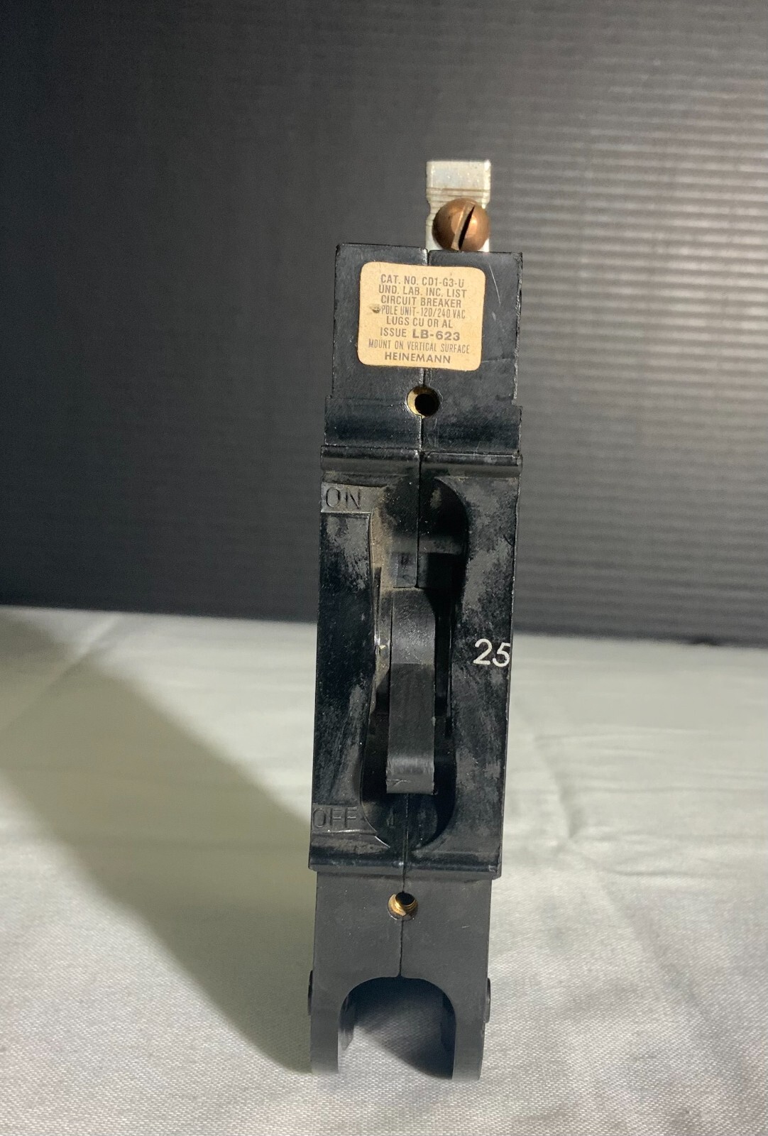 Used HEINEMANN CD1-G3-U-025 (25A) ($26.99 OBO)