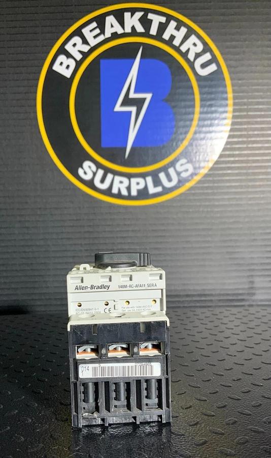 Used ALLEN BRADLEY 140M-D8N-C10 ($24.99/EACH OBO)