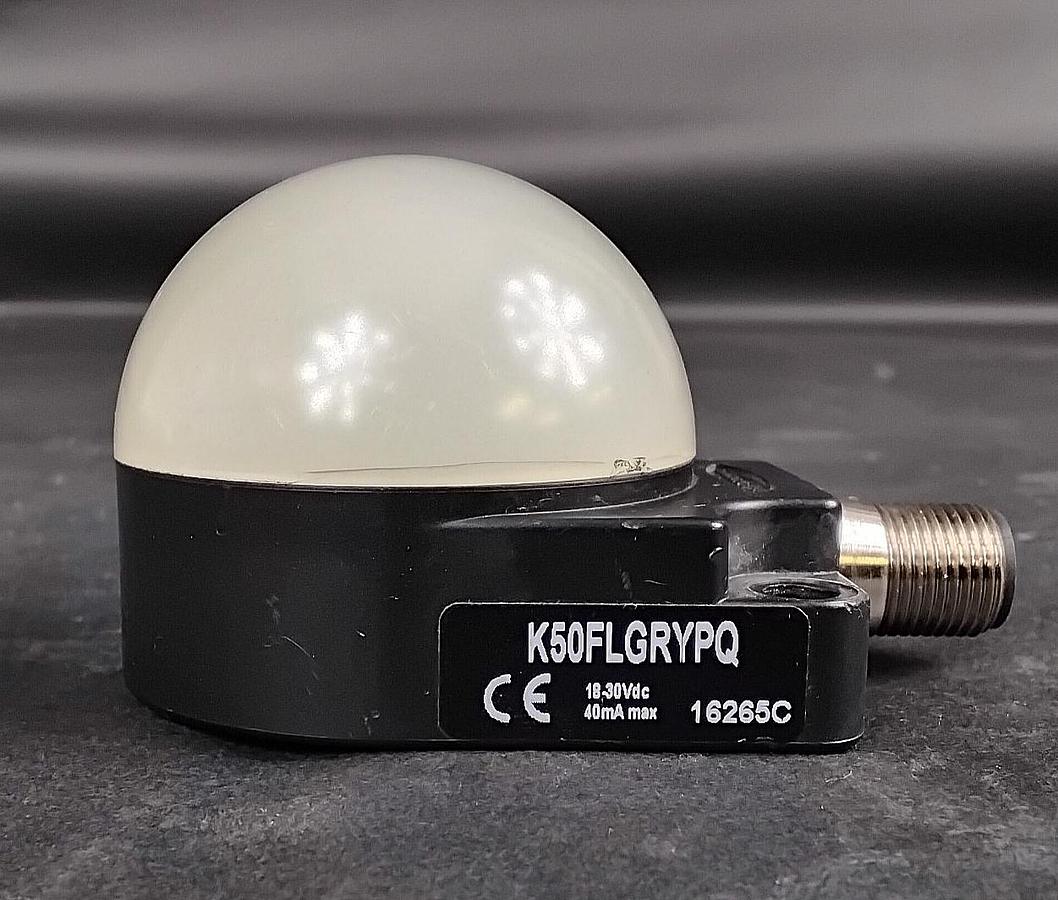 Used BANNER ENGINEERING K50FLGRYPQ INDICATOR ($30 OBO)
