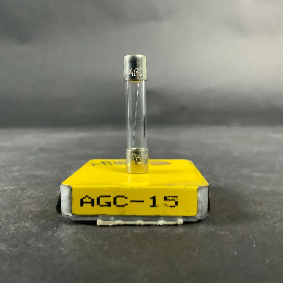 BUSSMANN AGC-15 FUSE - SET OF 5 ($6.50 OBO)