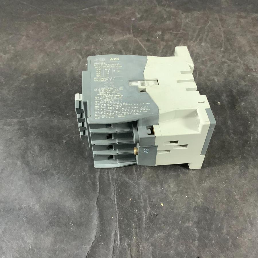 Used ABB A26-30-10 24V 50/60HZ CONTACTOR ($30 OBO)