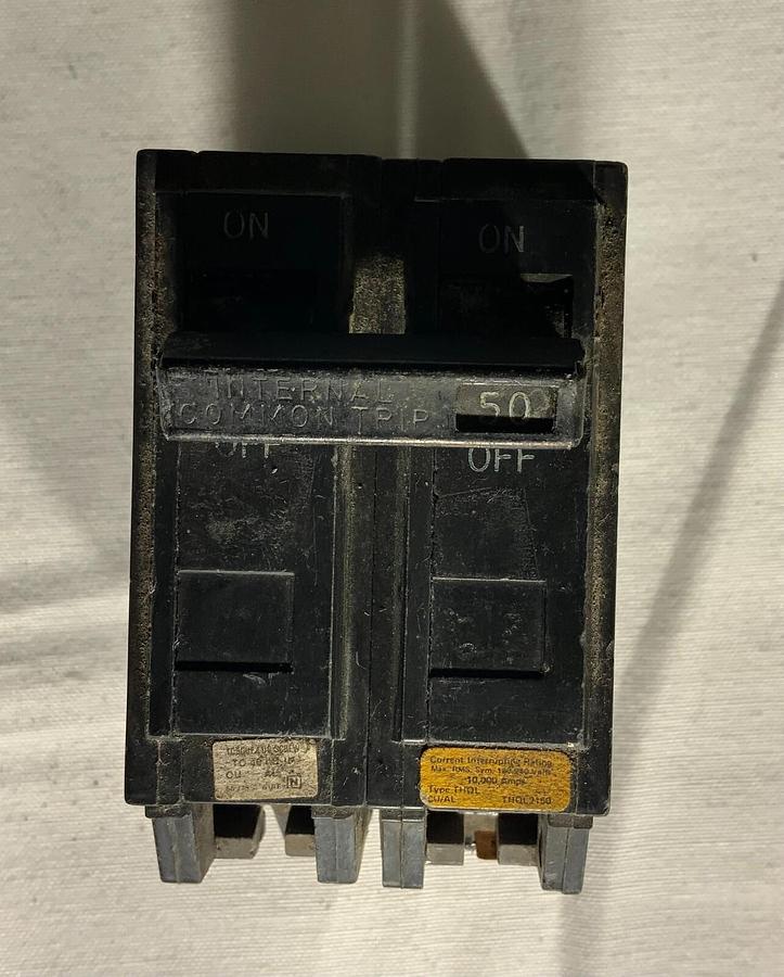 Used GENERAL ELECTRIC THQL2150 50 A ($34.99/EACH OBO)