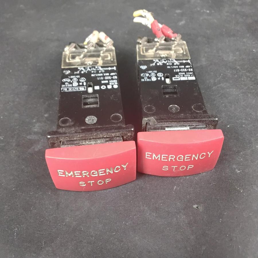 Used EAO 02-322-011 PUSHBUTTON SWITCH ($10/EACH OBO)