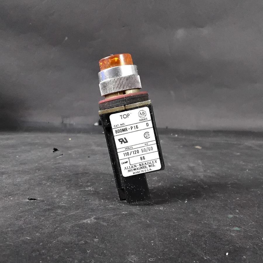 Used ALLEN BRADLEY 800MR-P16 ORANGE PILOT LIGHT ($15 OBO)