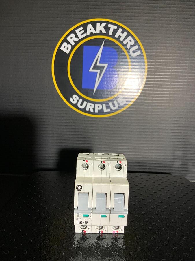Used ALLEN BRADLEY 1492-SP3C200 ($28.99/EACH OBO)