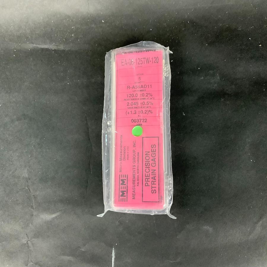 MICRO-MEASUREMENTS EA-06-125TW-120 PRECISION STTRAIN GAUGE - BOX OF 5 ($25 OBO)