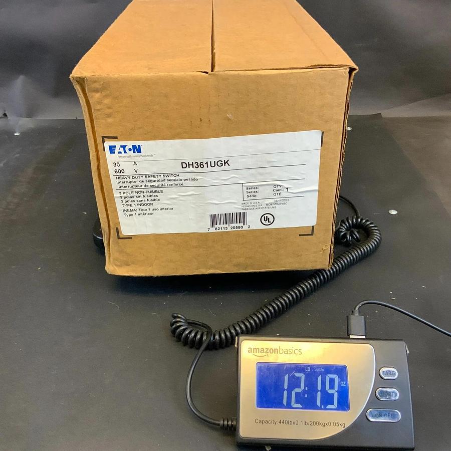 EATON DH361UGK HEAVY DUTY SAFETY SWITCH ($60 OBO) 782113205502