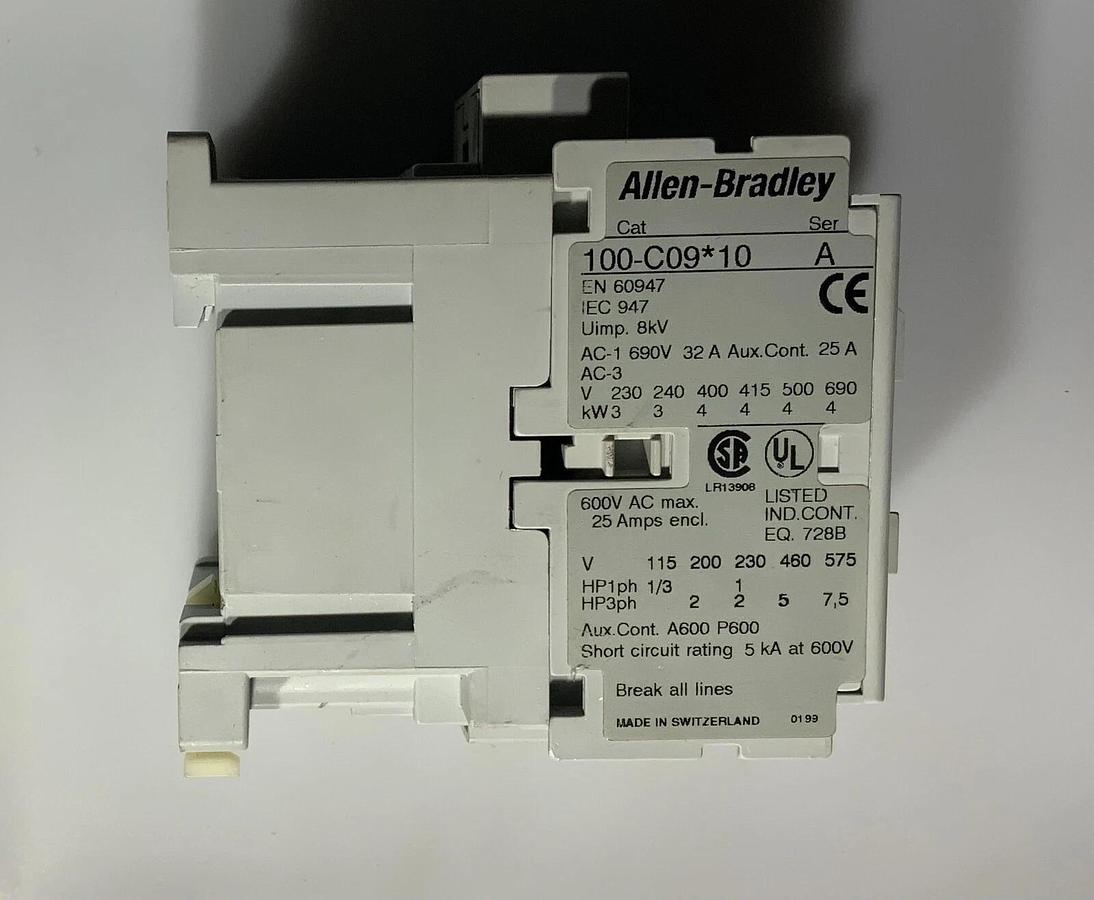 Used ALLEN BRADLEY 100-C0910A