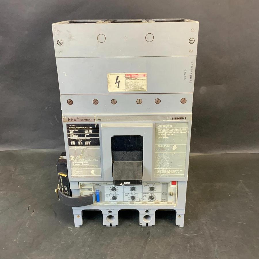 Used SIEMENS ITE SHMD69600ANGTH CIRCUIT BREAKER ($1500 OBO)