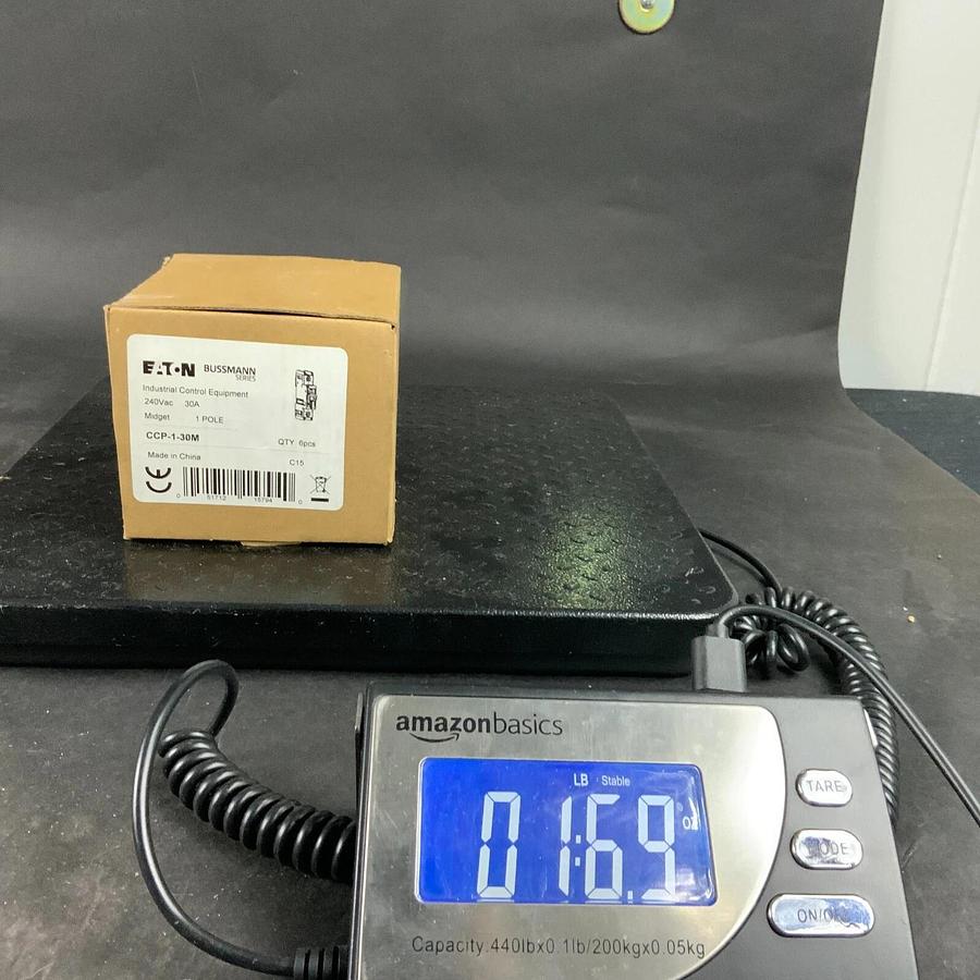Used EATON CCP-1-30M CIRCUIT BREAKERS - SET OF 6 ($45 OBO)