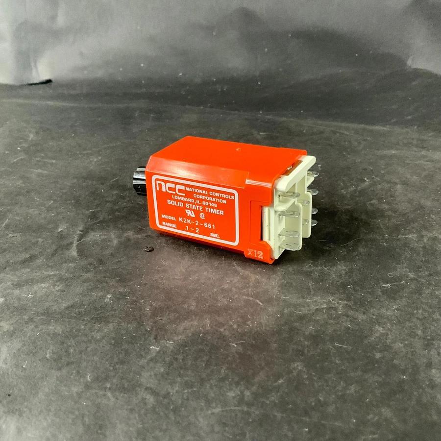 Used NATIONAL CONTROL K2K-2-661 SOLID STATE TIMER ($10 OBO)
