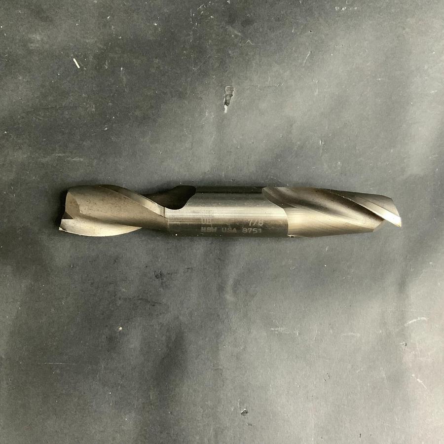 Used UNION BUTTERFIELD 7/8” HSW 8751 2-FLUTE DOUBLE END MILL ($20 OBO)