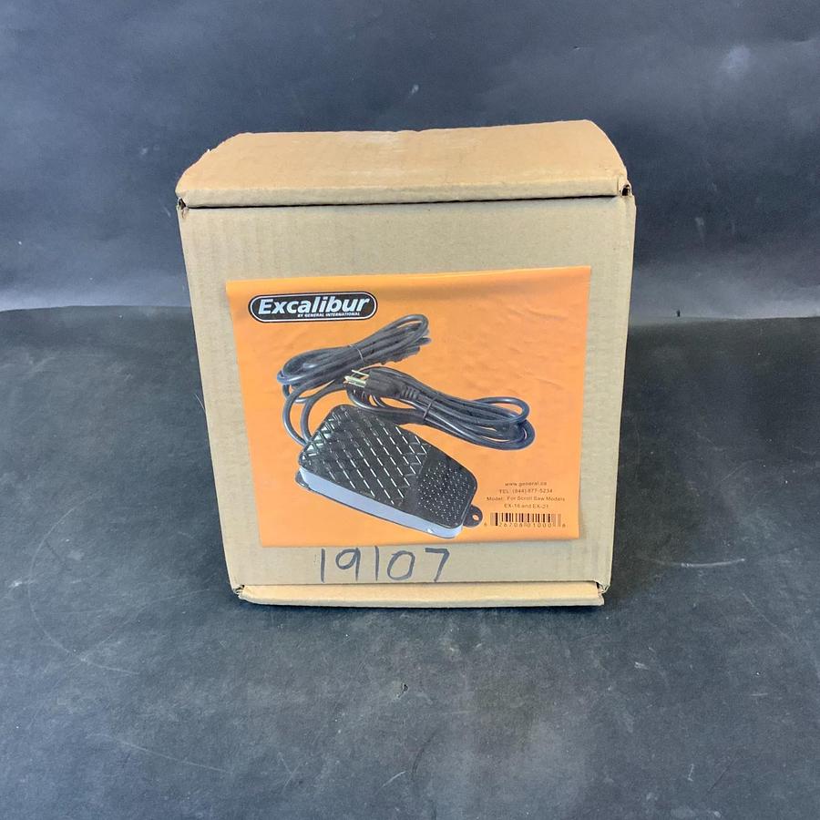Used EXCALIBUR EX-01 SCROLL SAW ELECTRIC FOOT SWITCH FOR EX-16 AND EX-21 ($40 OBO)
