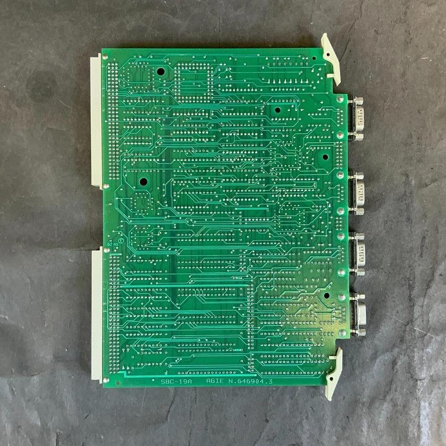 Used AGIE 693.204.0 646904.3 SBC-19A SINGLE BOARD COMPUTER ($50 OBO)