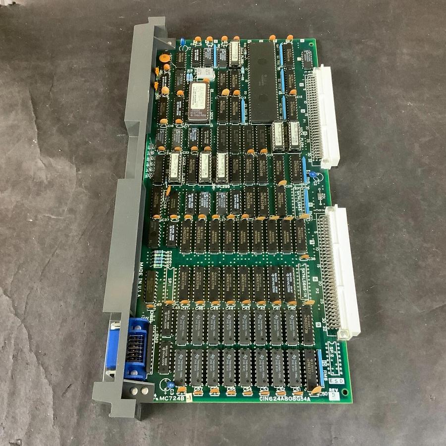 Used MITSUBISHI MC724B-1 CIN624A808G54A REV.D CONTROL BOARD ($40 OBO)
