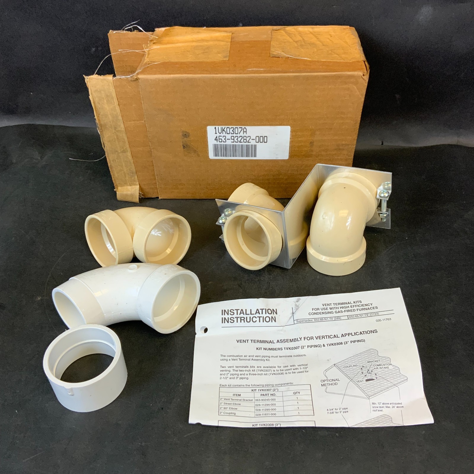 Used UNITARY PRODUCT 1VK0307A VENT TERMINAL KIT ($25 OBO)