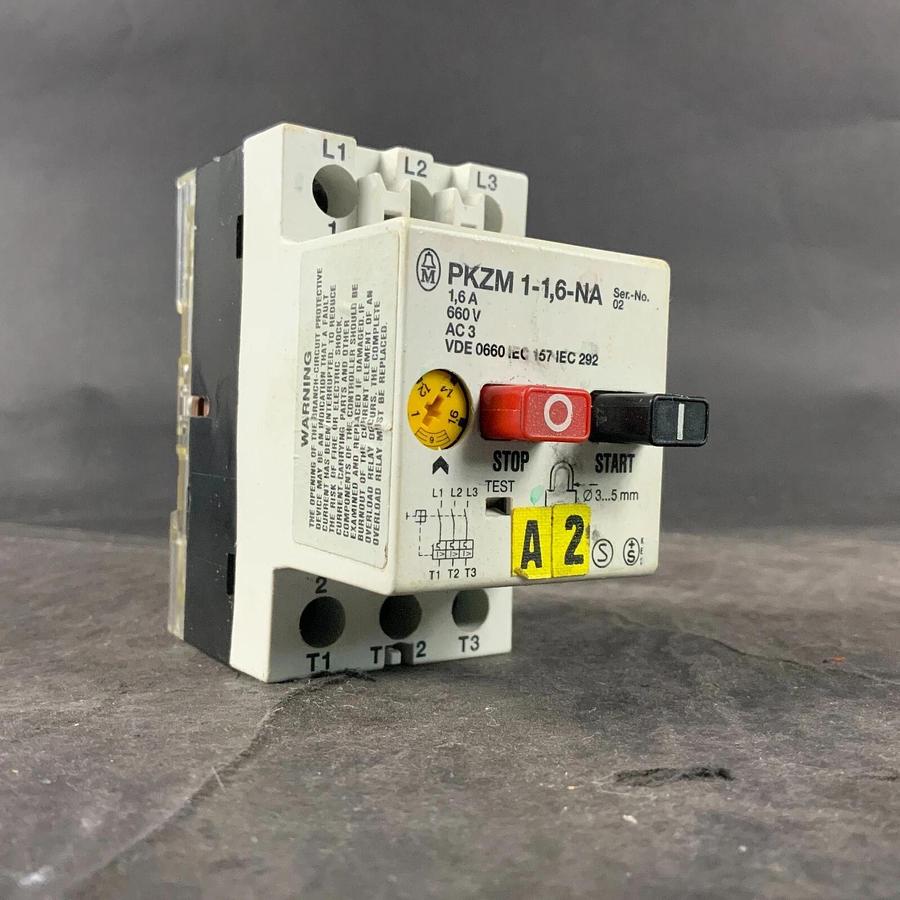 Used KLOCKNER MOELLER PKZM-1-1.6-NA STARTER ($50 OBO)