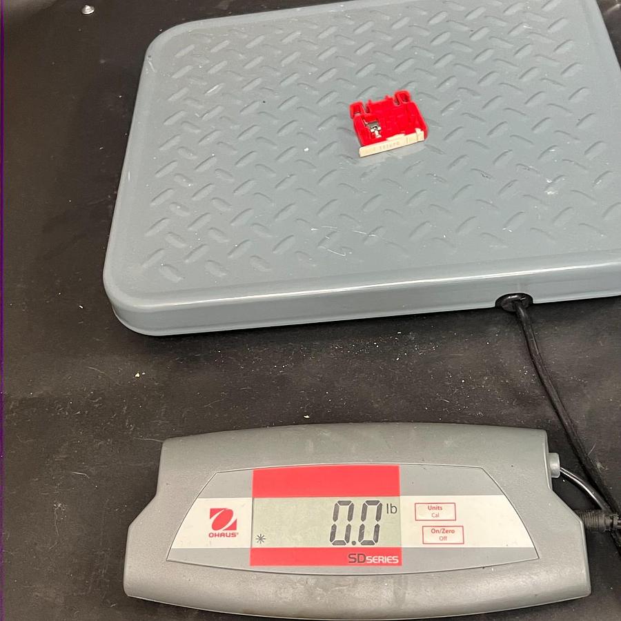 Used ALLEN BRADLEY BUL. 1492 RED/BLUE WIRE TERMINAL ($5 OBO)