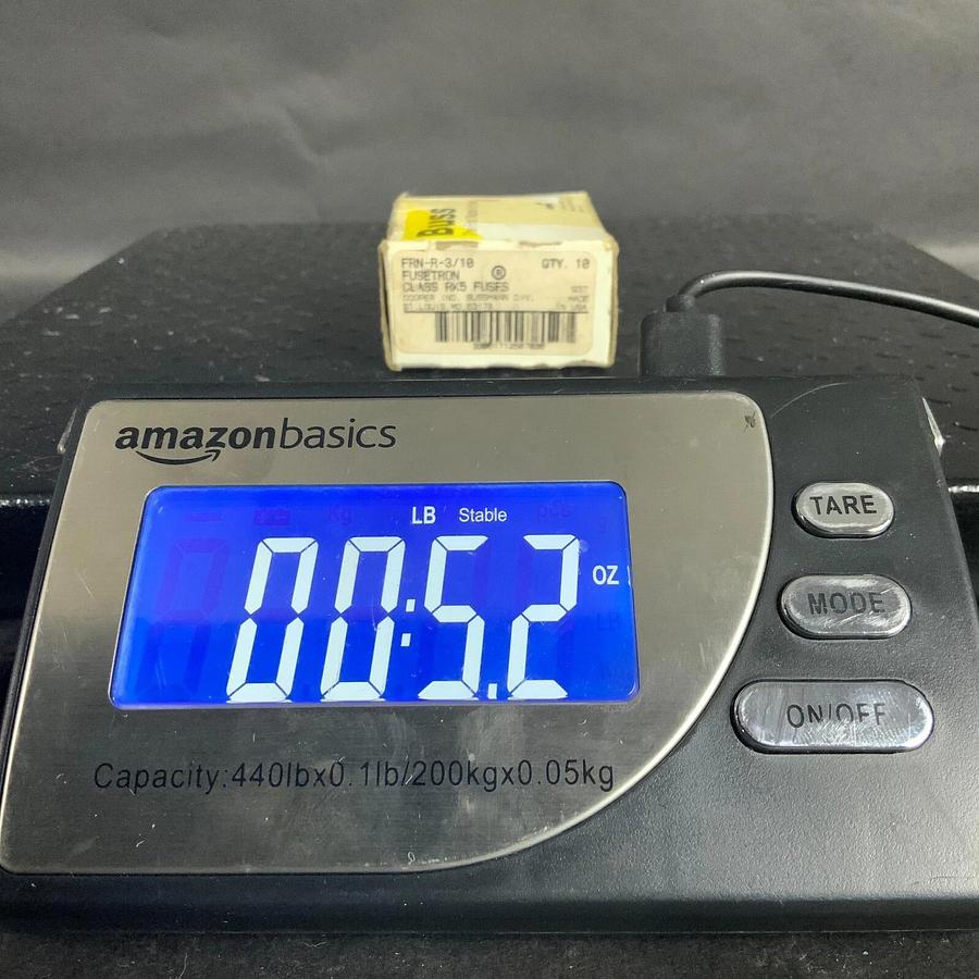 BUSSMANN FRN-R-3/10 FUSE - BOX OF 10 ($40 OBO)