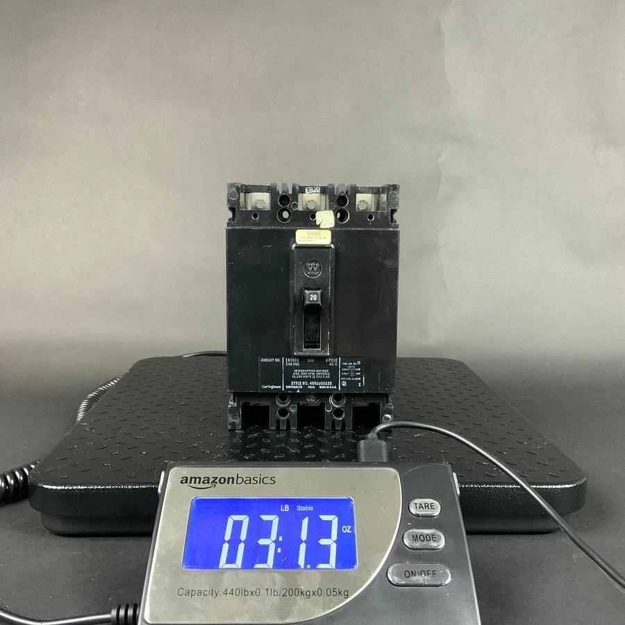 Used WESTINGHOUSE EB3020 CIRCUIT BREAKER ($20 OBO)