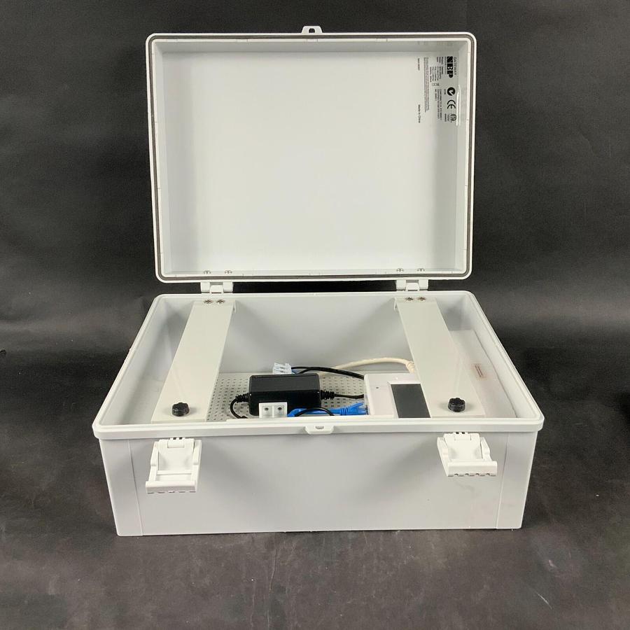 NORTHERN ELECTRIC GATEWAY BDG-256(P3) W/ NEMA ENCLOSURE + WIFI ROUTER ($370 OBO)