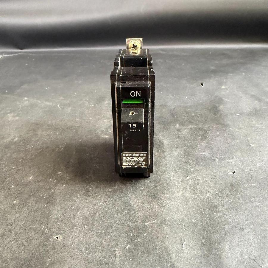 Used GENERAL ELECTRIC THQB 15AMP CIRCUIT BREAKER