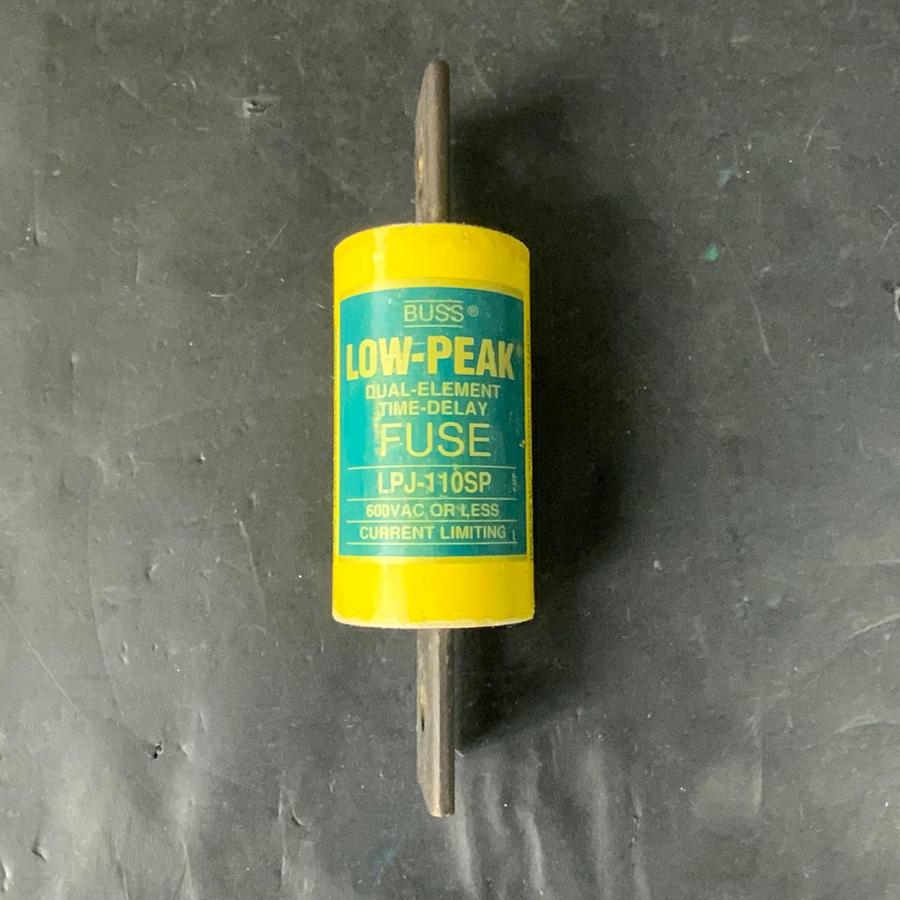 Used BUSSMANN LPJ-110SP LOW-PEAK FUSE ($38 OBO)