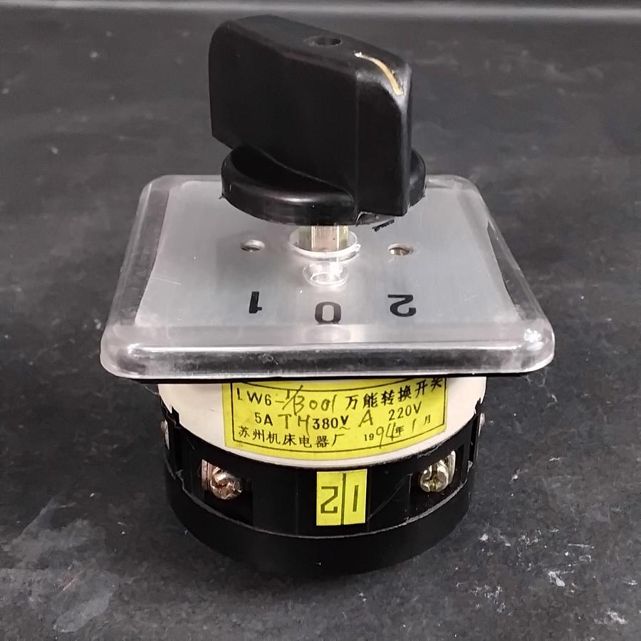 Used SUZHOU XK 06-002-0745 ROTARY CAM SELECTOR SWITCH ($20 OBO)