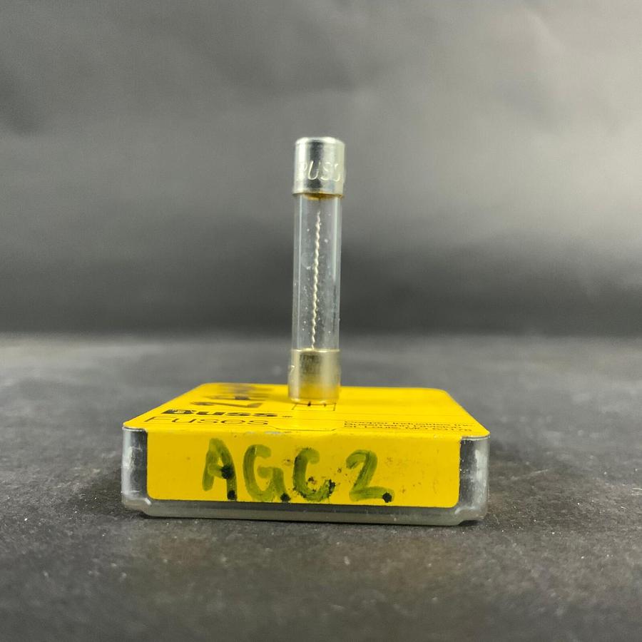 BUSSMANN AGC-2 FUSE - SET OF 5 ($6.50 OBO)