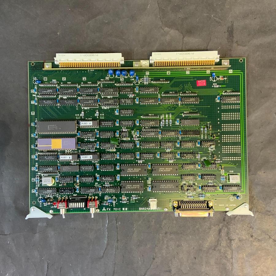 Used MITSUBISHI FX701C BN624A592G51 PC BOARD ($50 OBO)