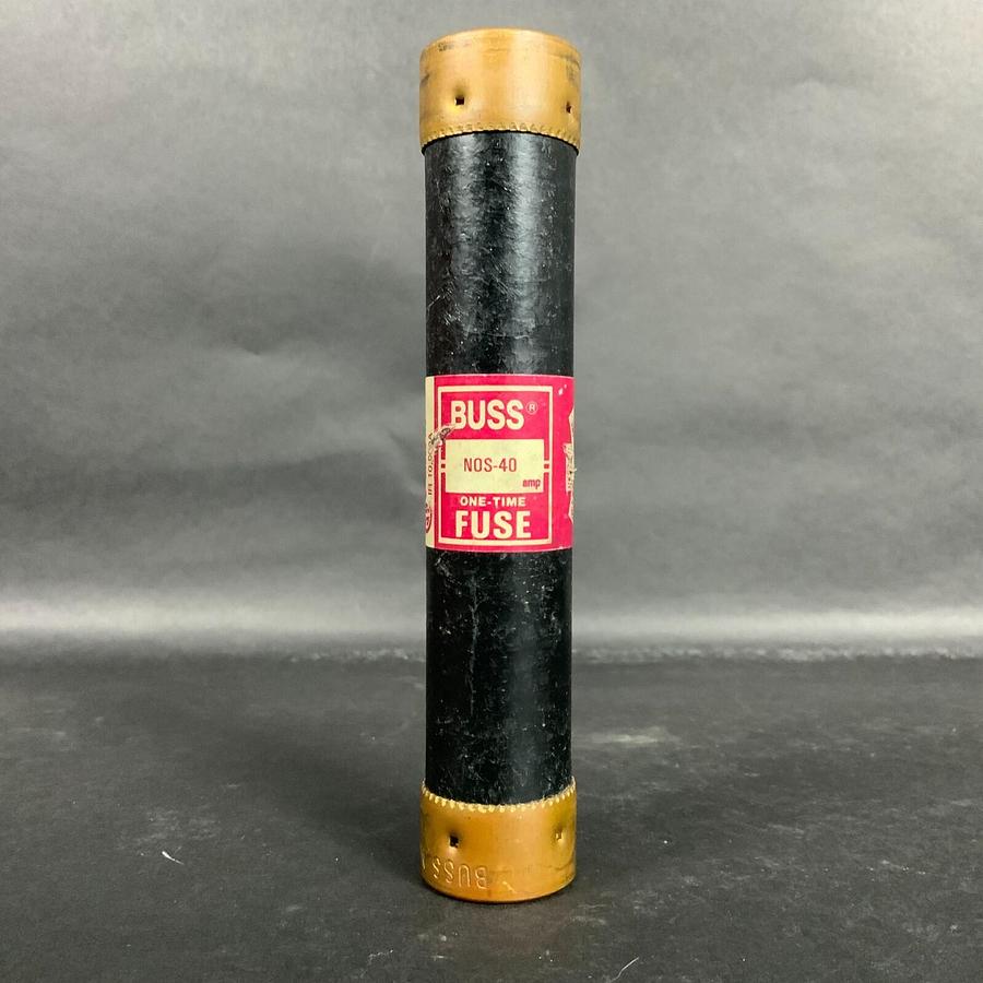 BUSSMANN NOS-40 ONE-TIME FUSE ($10 OBO)