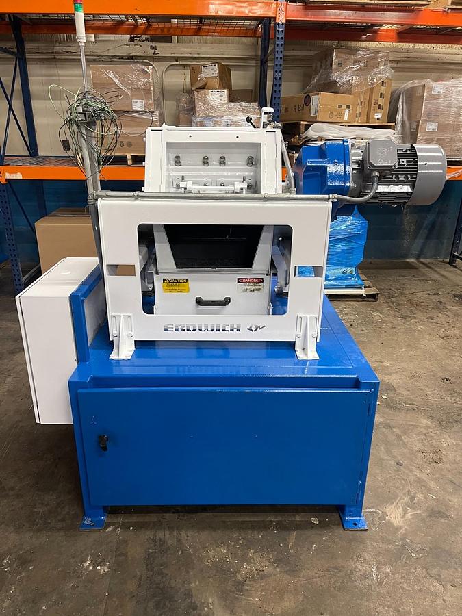 Used ERDWICH M600/1-400 Single Shaft Shredder 15.8" x 19.7" Industrial OEM Machine