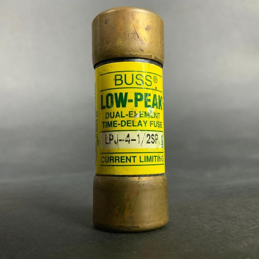 Used BUSSMANN LOW-PEAK LPJ-4-1/2SP FUSE - SET OF 2 ($13 OBO)