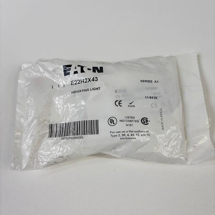 EATON E22H2X43 SER. A1 RED PILOT LIGHT