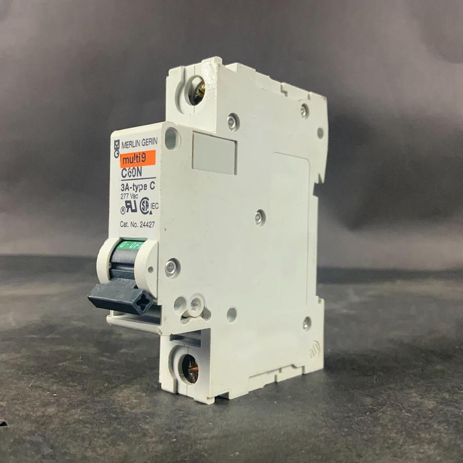 Used MERLIN GERIN MULTI9 C60N 3A-TYPE C CIRCUIT BREAKER ($15 OBO)