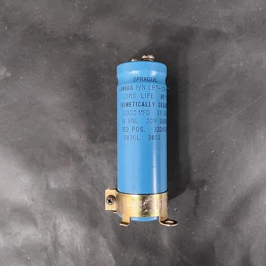 Used SPRAGUE LAMBDA CBT-12-032 ELECTROLYTIC CAPACITOR ($8 OBO)