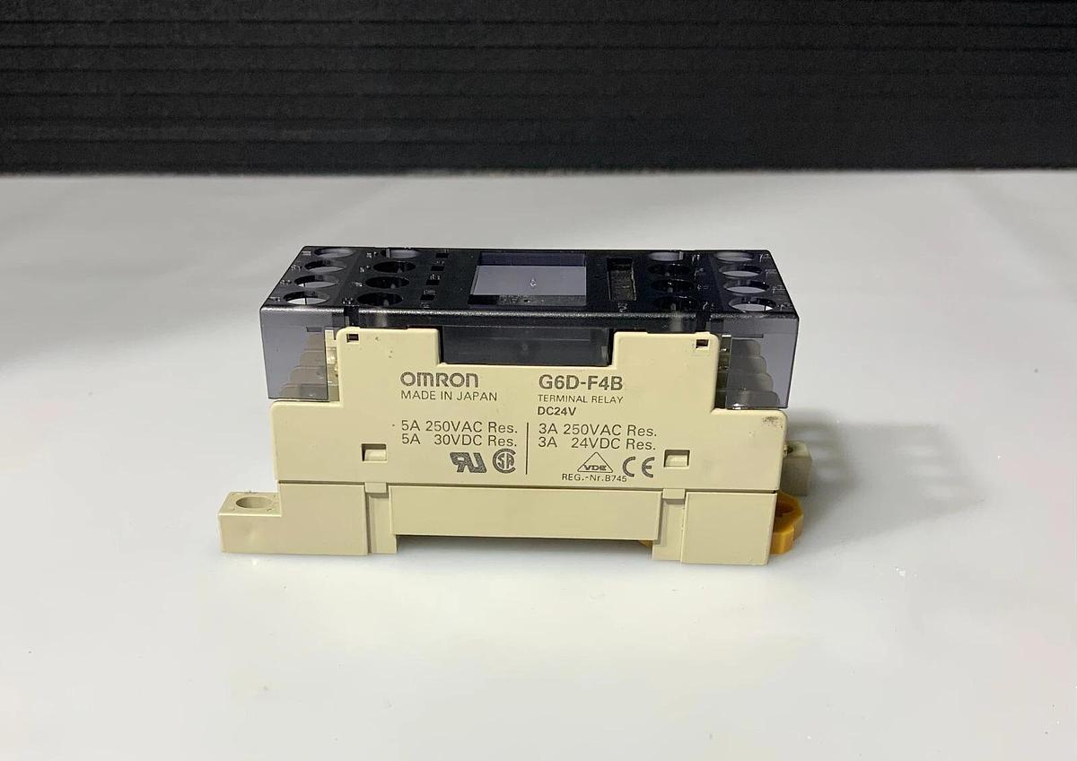 Used OMRON G6D-F4B-DC24 ($44.99/EACH OBO)