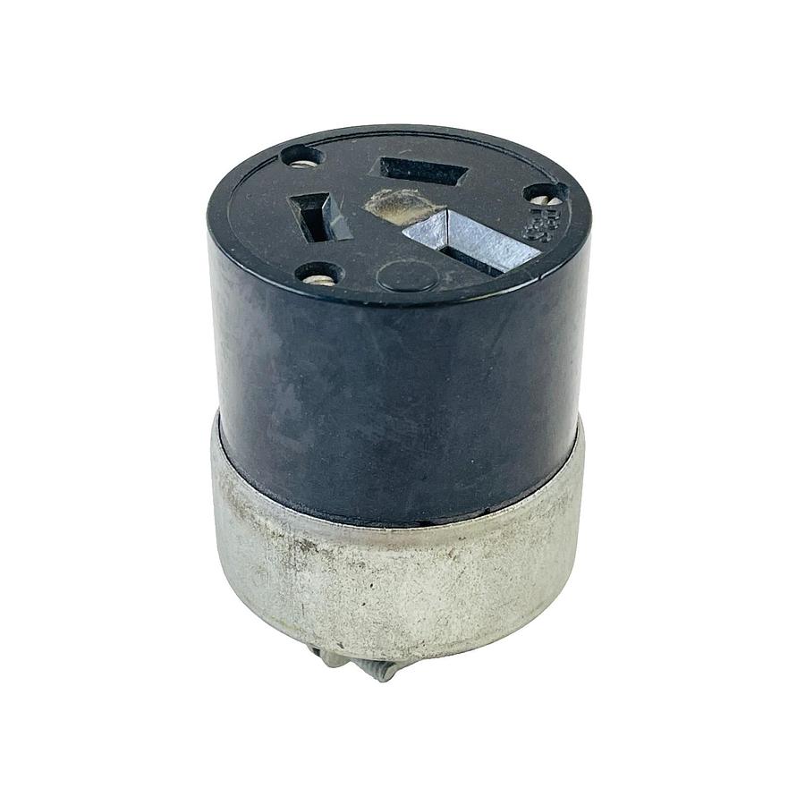 Used PASS & SEYMOUR 7088 STRAIGHT BLADE FEMALE CONNECTOR 20A 125/250V